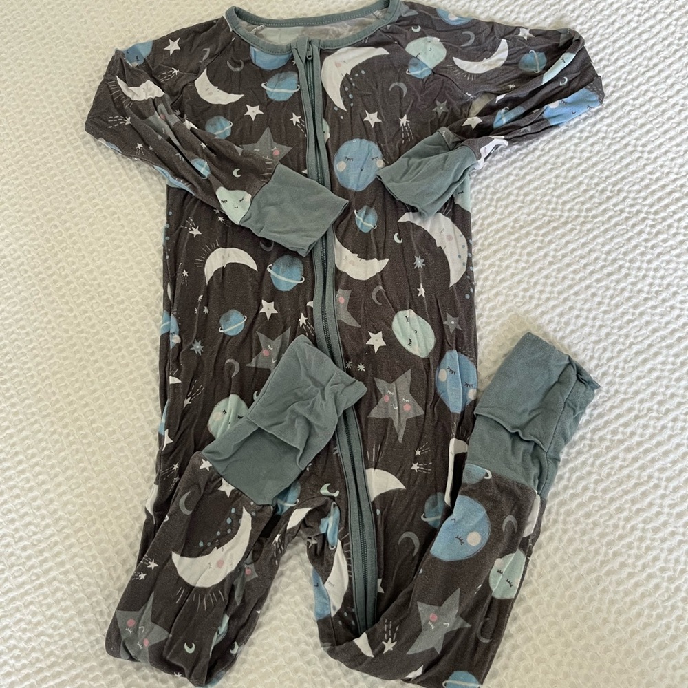 Little Sleepies To the Moon & Back Zippy 18-24 months